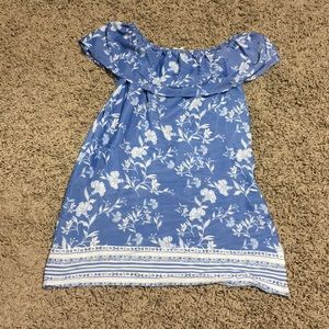 Off the shoulder dress